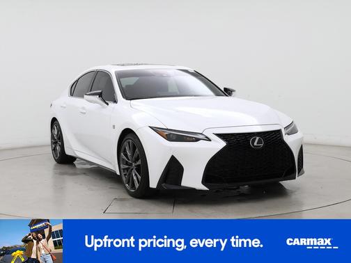 White 2023 Lexus IS 350 F-Sport