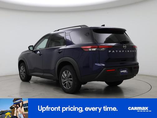 Blue 2025 Nissan Pathfinder SV