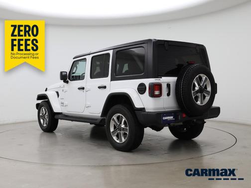 White 2021 Jeep Wrangler Unlimited Sahara