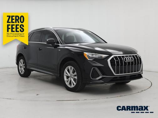 Black 2021 Audi Q3 S-Line Premium