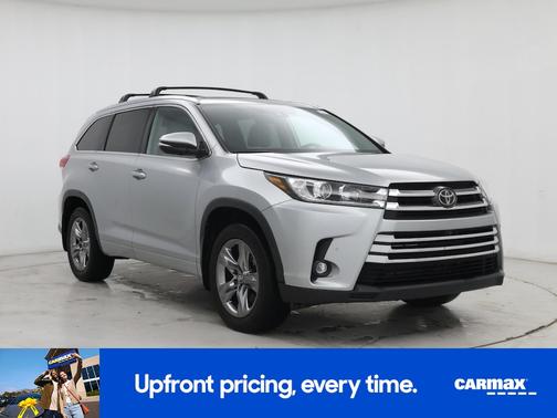 Silver 2019 Toyota Highlander Limited Platinum