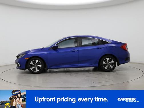 Blue 2020 Honda Civic LX