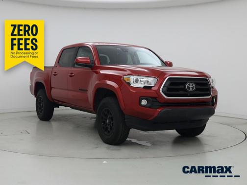 Red 2021 Toyota Tacoma SR5