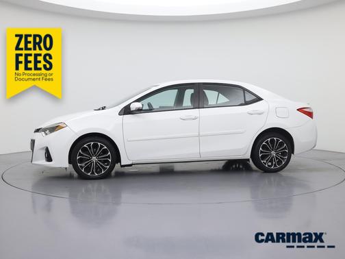 White 2014 Toyota Corolla S Plus