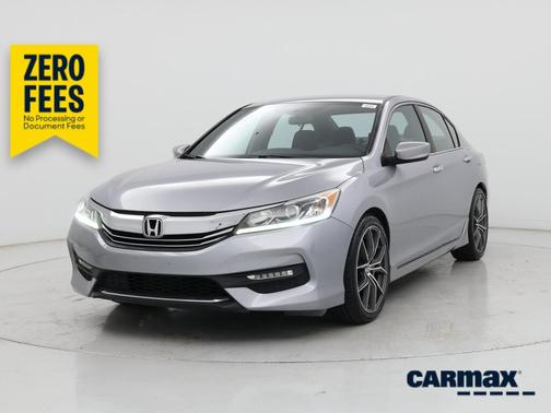 Silver 2016 Honda Accord Sport