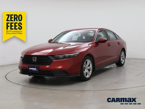 Red 2025 Honda Accord LX