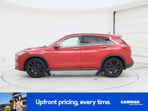 Red 2022 INFINITI QX50 Sensory