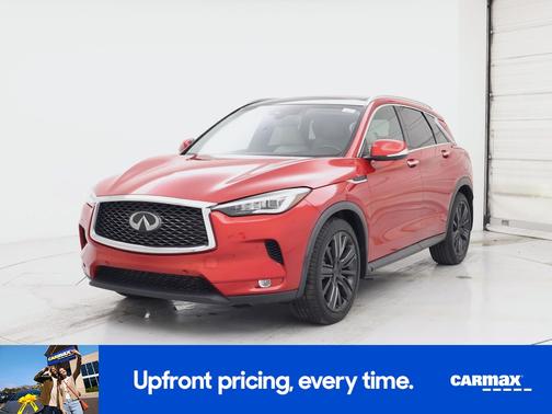 Red 2022 INFINITI QX50 Sensory