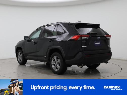 Black 2022 Toyota RAV4 Hybrid LE