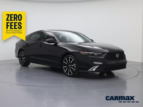 Black 2024 Honda Accord Hybrid Touring