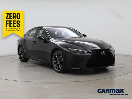 Black 2024 Lexus IS 350 F-Sport