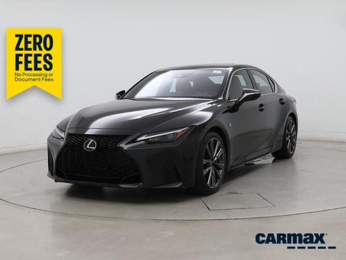 Black 2024 Lexus IS 350 F-Sport