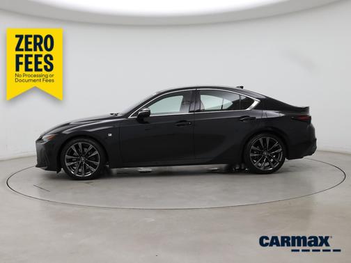 Black 2024 Lexus IS 350 F-Sport