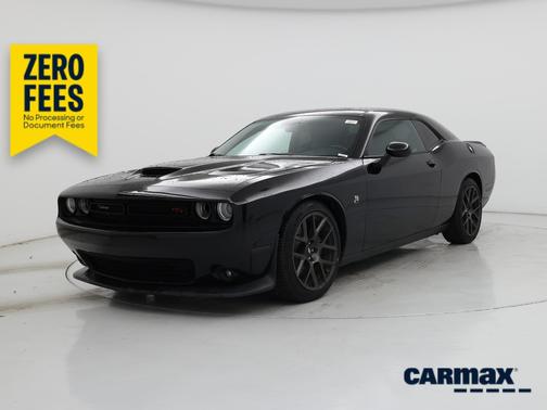 Black 2017 Dodge Challenger R/T Scat Pack