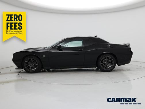 Black 2017 Dodge Challenger R/T Scat Pack