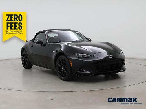 Black 2025 Mazda MX-5 Miata Club