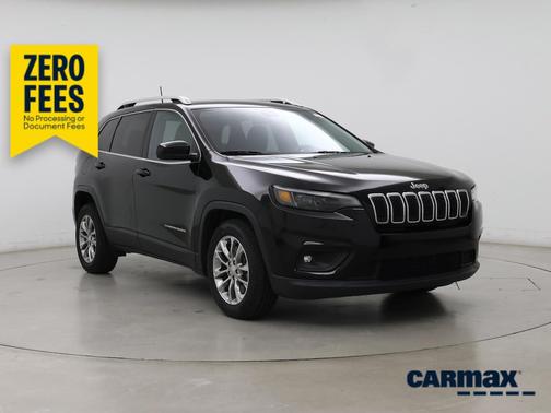 Black 2019 Jeep Cherokee Latitude Plus