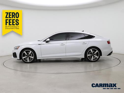 White 2025 Audi A5 Sportback S-Line Premium Plus