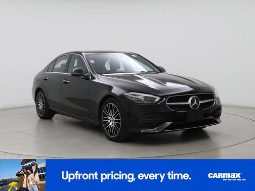 Black 2025 Mercedes-Benz C-Class