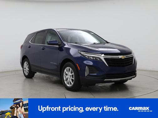 Blue 2022 Chevrolet Equinox LT
