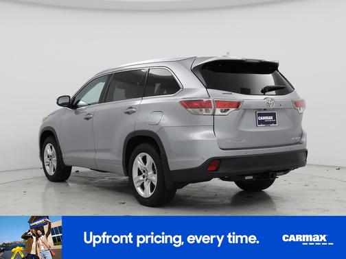 Silver 2016 Toyota Highlander Limited Platinum