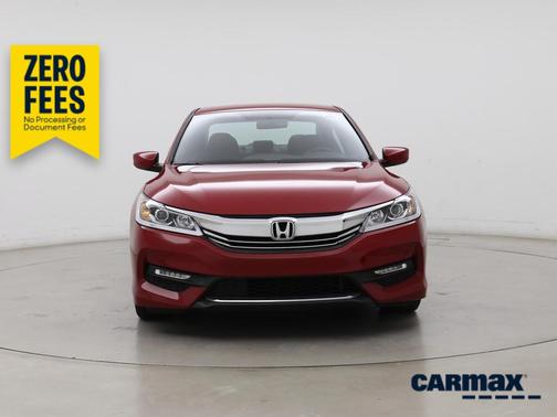 Red 2017 Honda Accord Sport SE