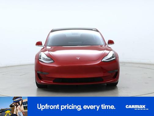 Red 2020 Tesla Model 3 Performance