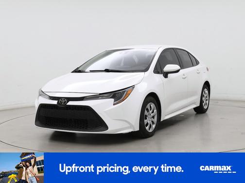 White 2021 Toyota Corolla LE