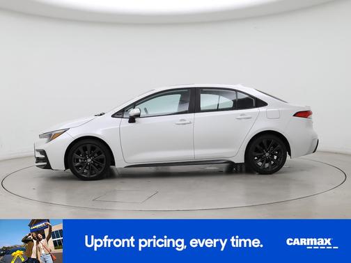 White 2023 Toyota Corolla SE