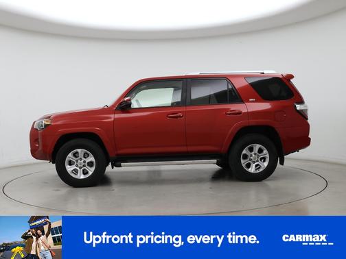 Red 2017 Toyota 4Runner SR5