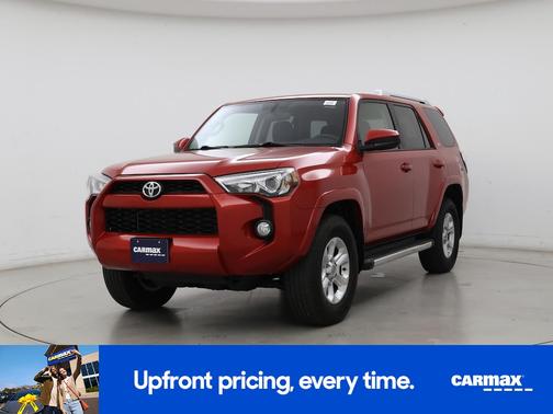 Red 2017 Toyota 4Runner SR5