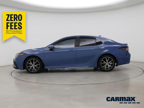 Blue 2023 Toyota Camry SE