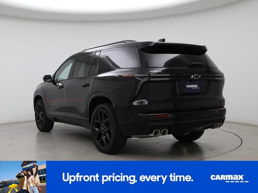 Black 2026 Chevrolet Traverse RS