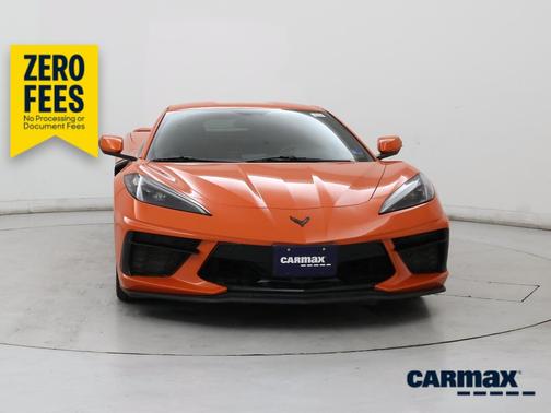 Orange 2020 Chevrolet Corvette Stingray 1LT