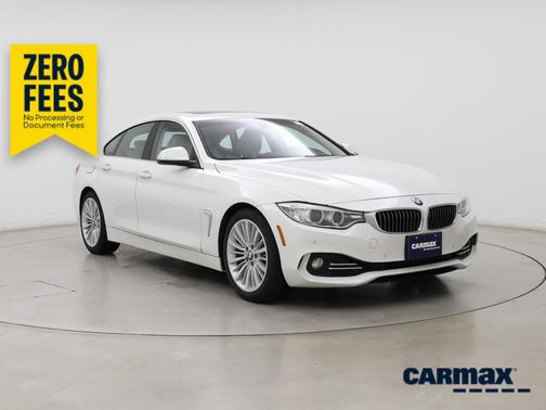White 2015 BMW 428 I Gran Coupe
