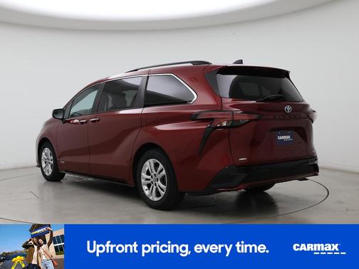 Red 2021 Toyota Sienna XSE