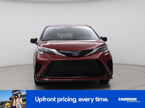 Red 2021 Toyota Sienna XSE