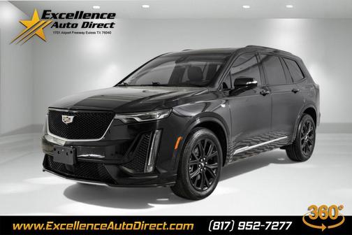 Stellar Black Metallic 2020 Cadillac XT6 Sport AWD