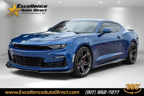 Riverside Blue Metallic 2020 Chevrolet Camaro 1SS
