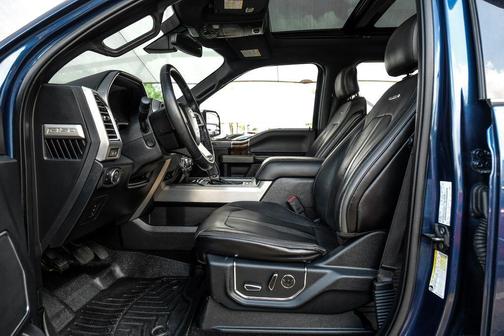 BLUE JEANS METALLIC 2015 Ford F-150 Platinum