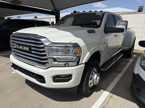 Pearl White 2023 RAM 3500 Longhorn