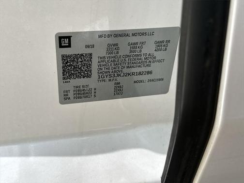 2019 Cadillac Escalade ESV Premium Luxury