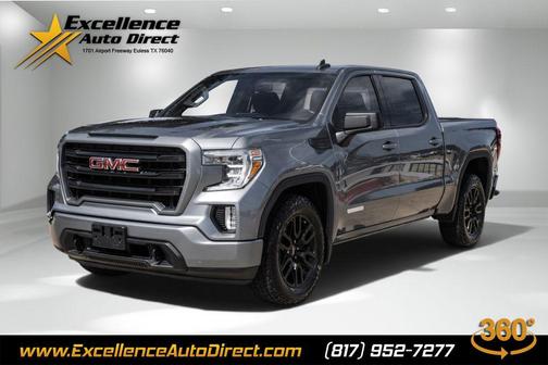 Satin Steel Metallic 2020 GMC Sierra 1500 Elevation