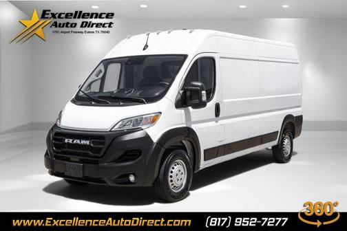 Bright White Clearcoat 2025 RAM ProMaster 2500 Tradesman