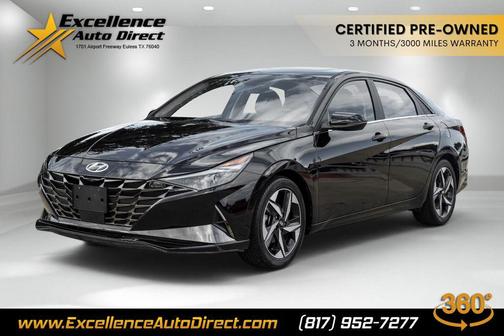 Onyx Black 2023 Hyundai ELANTRA Limited