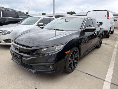 Crystal Black Pearl 2021 Honda Civic Sport