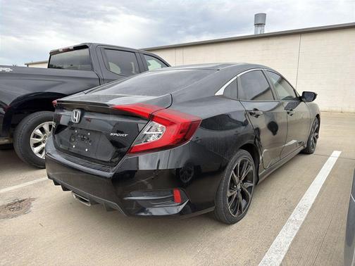 Crystal Black Pearl 2021 Honda Civic Sport