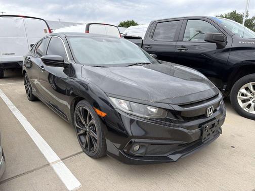 Crystal Black Pearl 2021 Honda Civic Sport