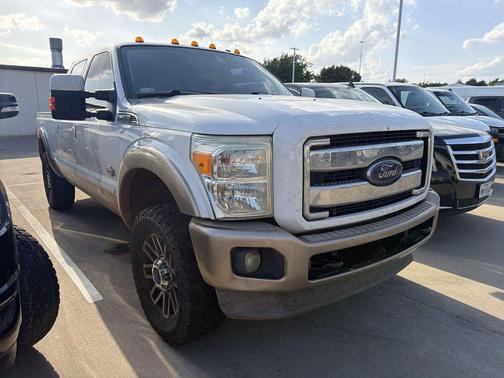 OXFORD WHITE 2014 Ford F-250 Lariat