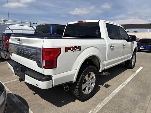 STAR WHITE METALLIC TRI-COAT 2020 Ford F-150 Platinum